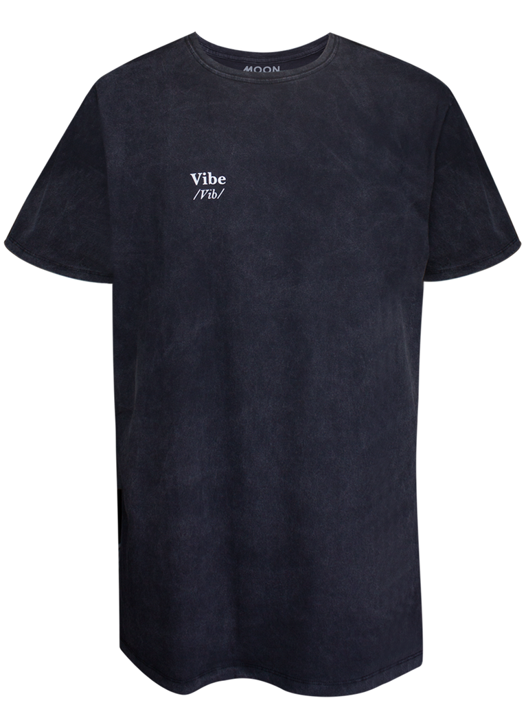 Men T-Shirt 2 Black Wash VIbe/ Vib