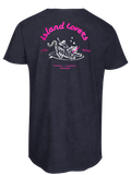 Men T-Shirt Black Wash 2 Island Lovers