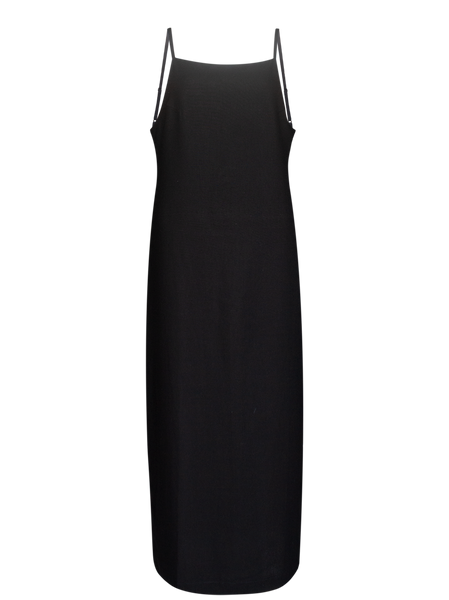 Long Dress Linen Amaia Black
