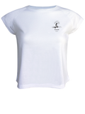 Women T-shirt Canela White Rise and Shine