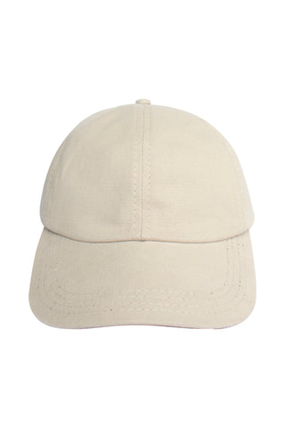 Cap Golf Plain Cream