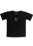 Kids T-shirt Wash Black Yin Wave