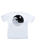 Kids T-shirt White Yin Wave