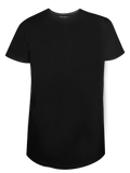 Men T-shirt 2 Plain Black