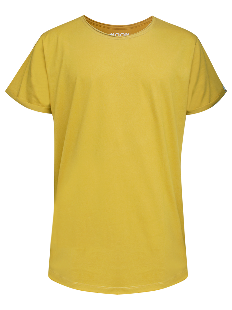 MEN T-SHIRT ZEN PLAIN GOLD HONEY