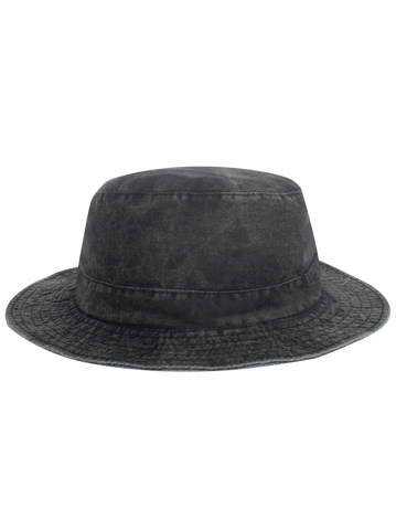 Hat Bucket Plain Black