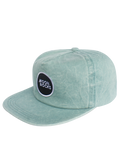 Cap Five Panel Logo Green Wash