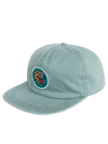 Cap Five Panel Tiger Patch Green Wash