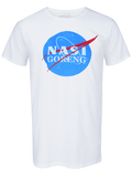 MEN T-SHIRT WHITE NASA