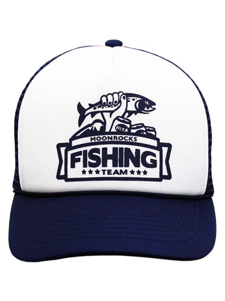 Cap Fishing team blue & white