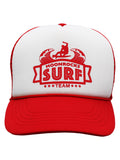 Trucker cap Surf team red & white