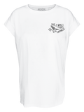 Women T-shirt Roll White Save The Whales