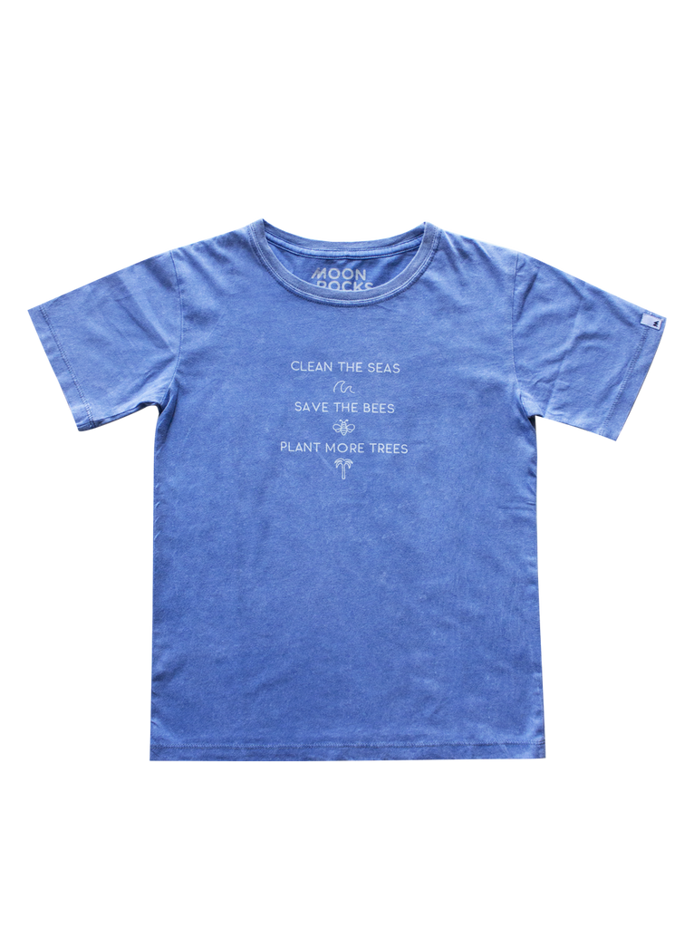 Kids T-shirt Clean the seas