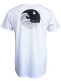 Men T-Shirt 2 White Yin Wave