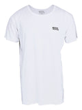 Men T-shirt White Bamboo fabric Logo