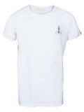 Men T-shirt White Yogis Small