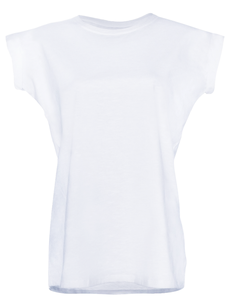 Women T-shirt Roll White Yogis