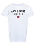 Men T-shirt White Nasi Goreng Forever Big
