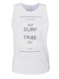 Women Singlet Laut White Surf Tribe