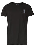 Men T-shirt Black Yogis Small